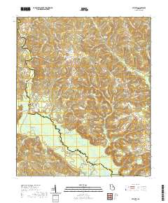 Mitchell 2020 topographic map thumbnail