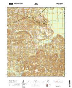 Napier Pond 2020 topographic map thumbnail