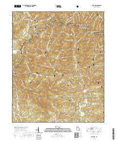 Neel Gap 2020 topographic map thumbnail