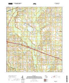 Nevils 2020 topographic map thumbnail