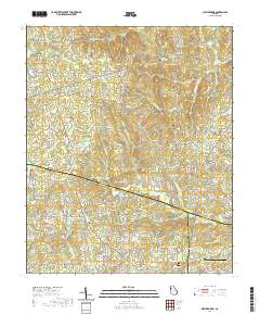 New Georgia 2020 topographic map thumbnail