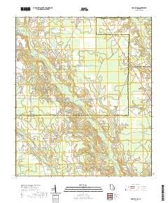 Nicholls NE 2020 topographic map thumbnail