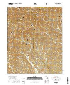 Nimblewill 2020 topographic map thumbnail
