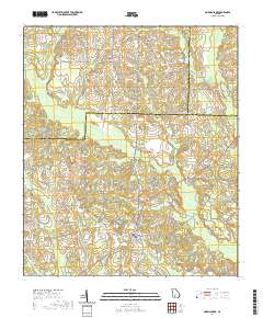 Norman Park 2020 topographic map thumbnail