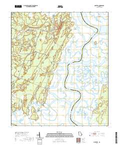 Oak Level 2020 topographic map thumbnail