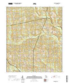 Oak Park SW 2020 topographic map thumbnail