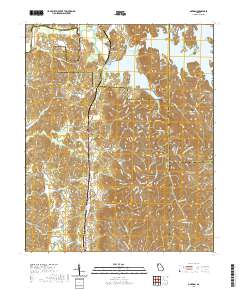 Oakman 2020 topographic map thumbnail