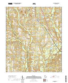 Ochlocknee 2020 topographic map thumbnail