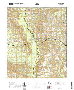 Ohoopee 2020 topographic map thumbnail