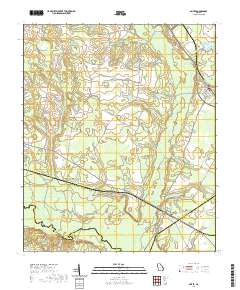 Oliver 2020 topographic map thumbnail