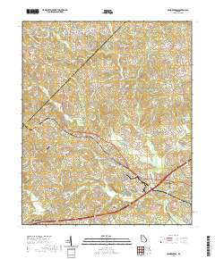 Pendergrass 2020 topographic map thumbnail