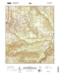 Perry East 2020 topographic map thumbnail