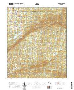 Pine Mountain 2020 topographic map thumbnail