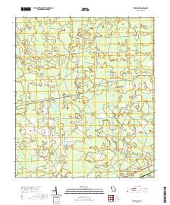 Pine Valley 2020 topographic map thumbnail