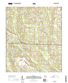Pineboro 2020 topographic map thumbnail