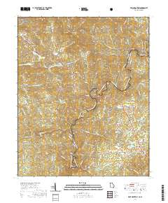 Rainy Mountain 2020 topographic map thumbnail
