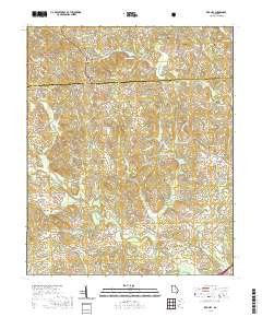 Red Hill 2020 topographic map thumbnail