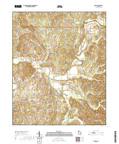 Redbud 2020 topographic map thumbnail