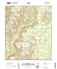 Reidsville East 2020 topographic map thumbnail