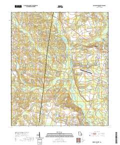 Reidsville West 2020 topographic map thumbnail