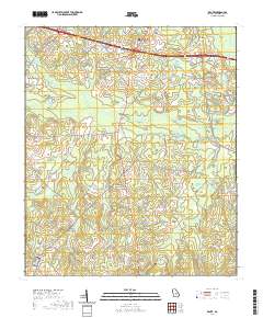 Rentz 2020 topographic map thumbnail