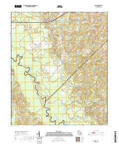 Rhine 2020 topographic map thumbnail