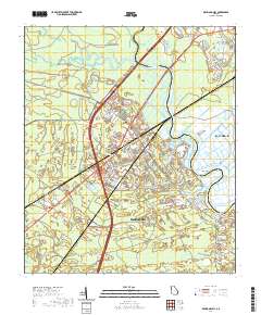 Richmond Hill 2020 topographic map thumbnail