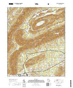 Rock Mountain 2020 topographic map thumbnail