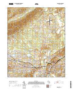 Rome North 2020 topographic map thumbnail