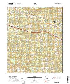 Rutledge South 2020 topographic map thumbnail