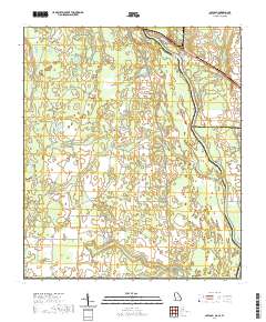 Saffold 2020 topographic map thumbnail