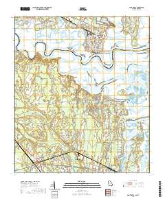 Saint Marys 2020 topographic map thumbnail