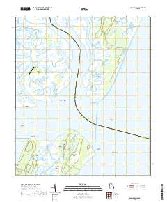 Sapelo Sound 2020 topographic map thumbnail