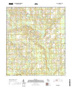 Sapps Lake 2020 topographic map thumbnail