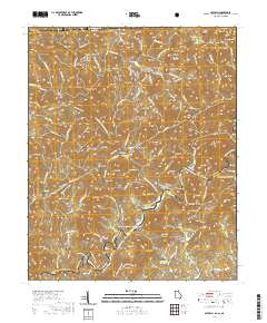 Satolah 2020 topographic map thumbnail