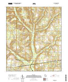 Shellman 2020 topographic map thumbnail