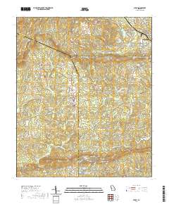 Shiloh 2020 topographic map thumbnail