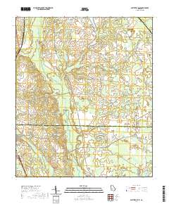 Smithville East 2020 topographic map thumbnail