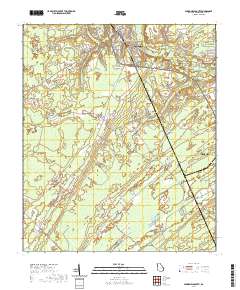 Springfield South 2020 topographic map thumbnail
