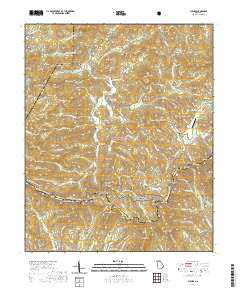 Suches 2020 topographic map thumbnail