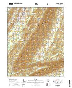 Summerville 2020 topographic map thumbnail