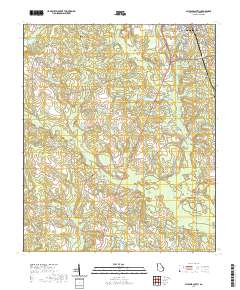 Sylvania South 2020 topographic map thumbnail