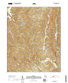 Talking Rock 2020 topographic map thumbnail