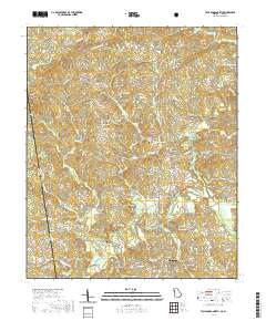 Tallapoosa North 2020 topographic map thumbnail