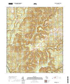 Tarversville 2020 topographic map thumbnail