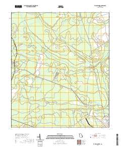 Taylors Creek 2020 topographic map thumbnail