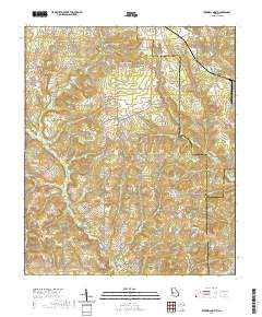 Tazewell North 2020 topographic map thumbnail