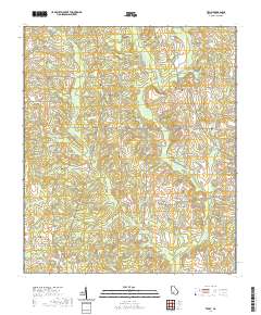 Tempy 2020 topographic map thumbnail