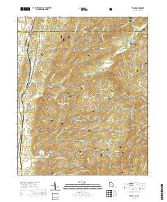 Tennga 2020 topographic map thumbnail