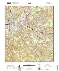 Thomasville 2020 topographic map thumbnail